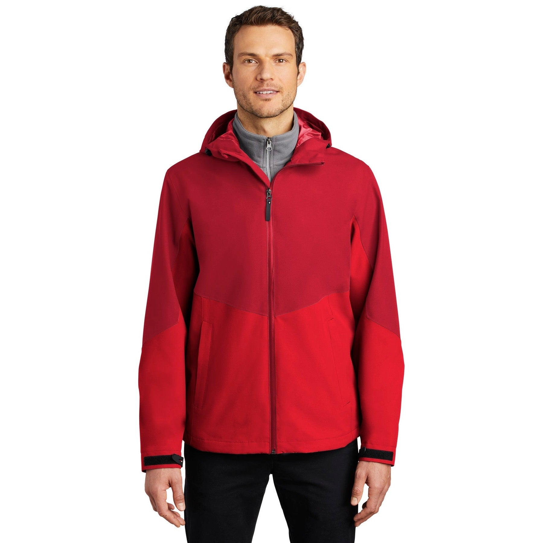 Port Authority-Port Authority ® Tech Rain Jacket J406-MedTech-3